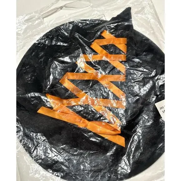 Hyde and Eek! Boutique Fancy Witch Hat With Orange Ribbon Halloween Costume - Picture 3 of 3